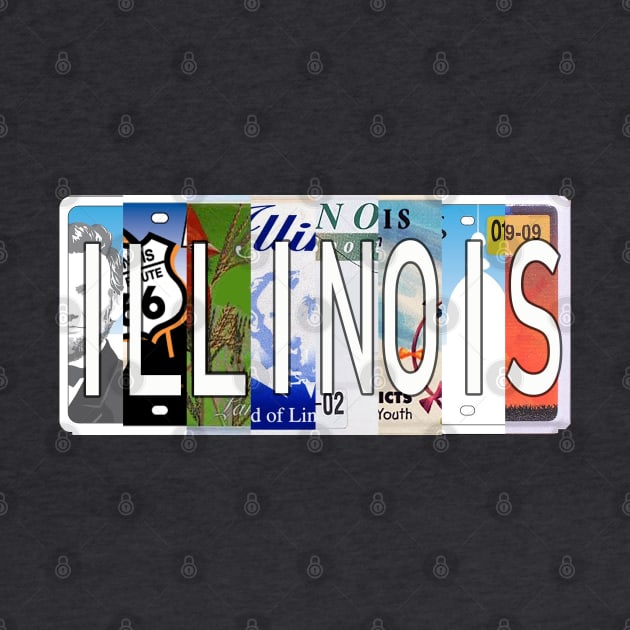 Illinois License Plates by stermitkermit